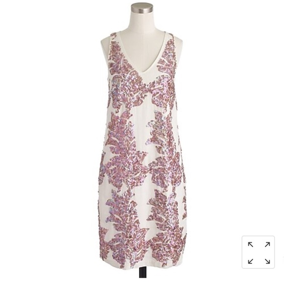 NWT J Crew collection sequin shift dress - Picture 7 of 8